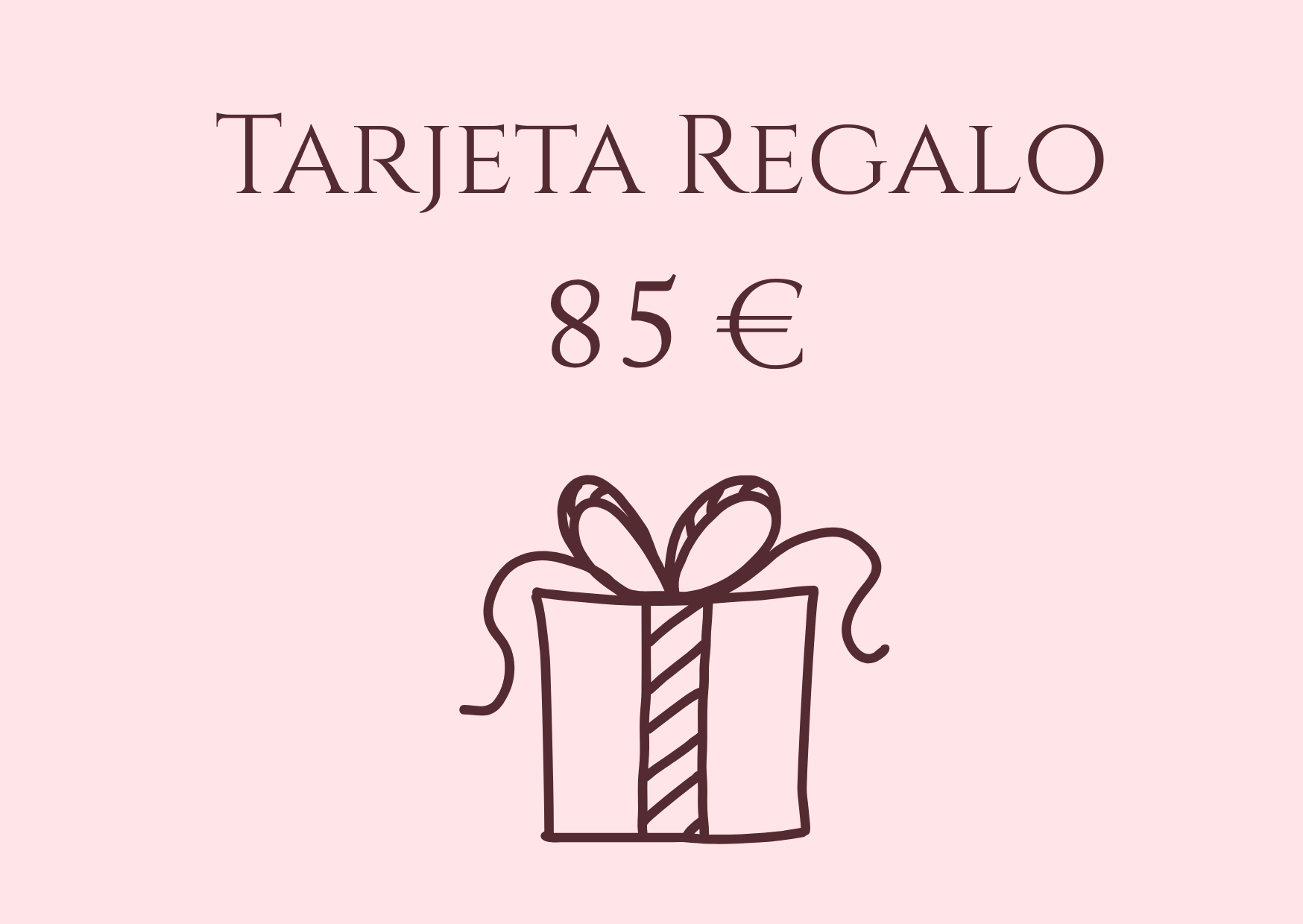 Tarjeta regalo 85€