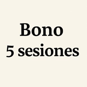 Electroestimulación - Bono de 5 sesiones